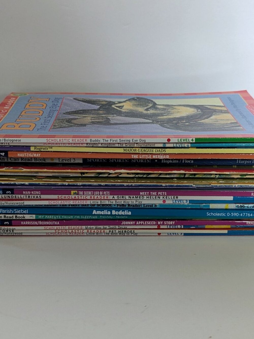Children's Level 3 & 4 Readers Lot of 20 Scholastic Reading Books